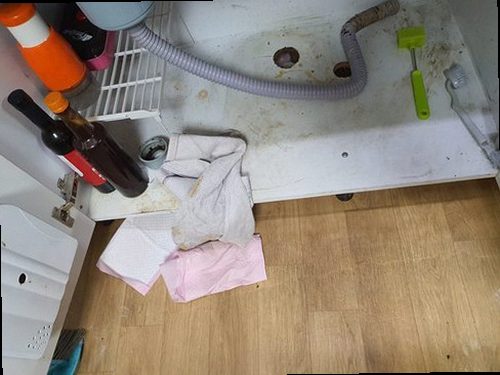 중랑구 상봉2동 하수구막힘 배수구 주변의 물 고임과 악취 발생 상태